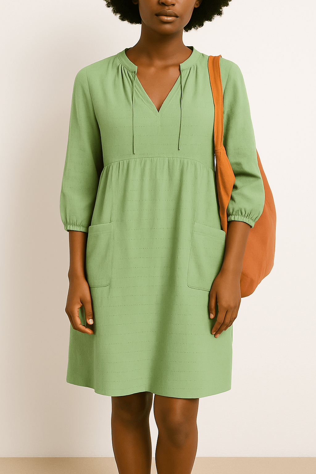 Women's lightweight loose shirt dress flowing silhouette relaxed fit versatile everyday style