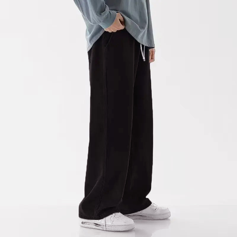 Lorenzo Vitali loose wide-leg women's jeans relaxed fit cotton-poly blend spring summer denim