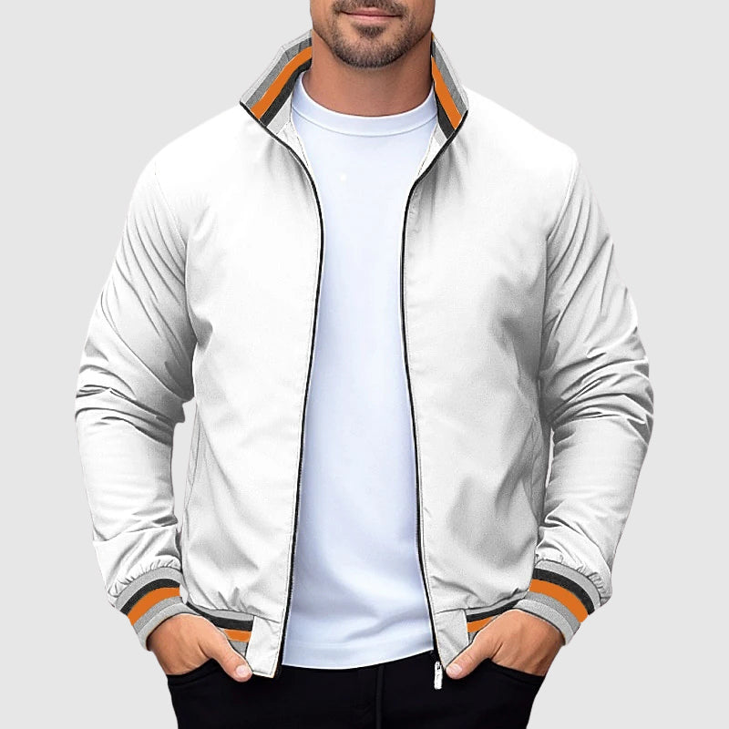 Lorenzo Vitali Metro Glide lightweight waterproof jacket urban commuter style all-weather performance layer