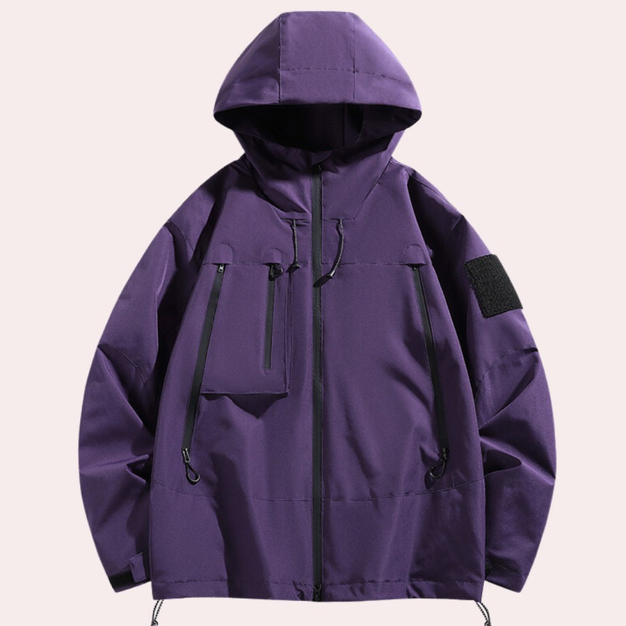 Men's Roger windproof jacket lightweight slim fit outdoor layer with durable wind protection