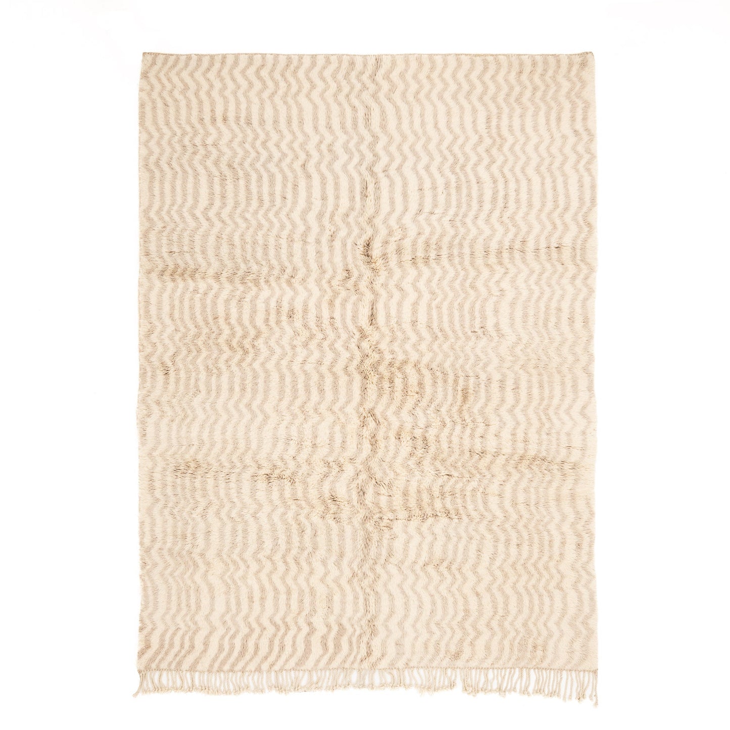 Sandy Blonde - Luxury Shag Moroccan Rug - Urbann-Vibe