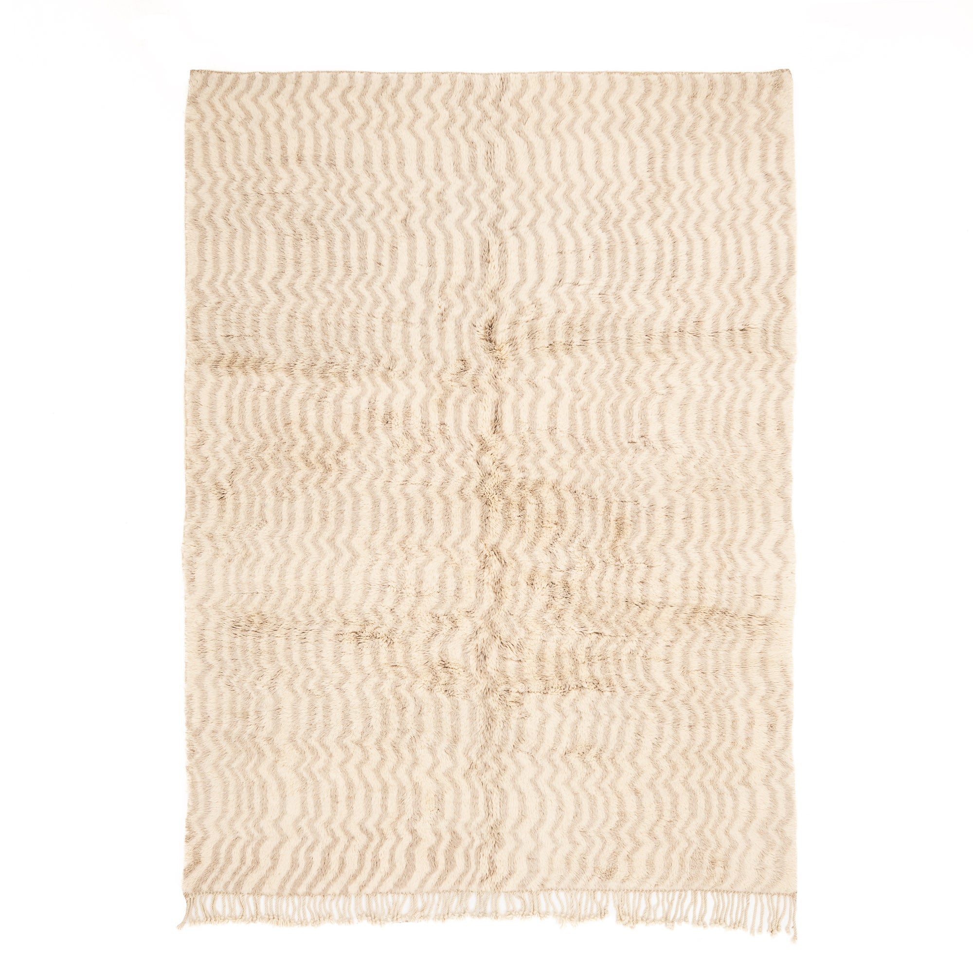 Sandy Blonde - Luxury Shag Moroccan Rug - Urbann-Vibe