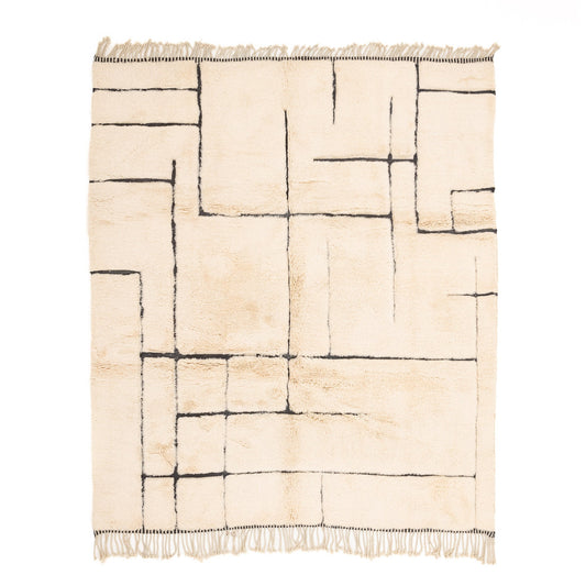 Mystery Path - Luxury Shag Moroccan Rug - Urbann-Vibe