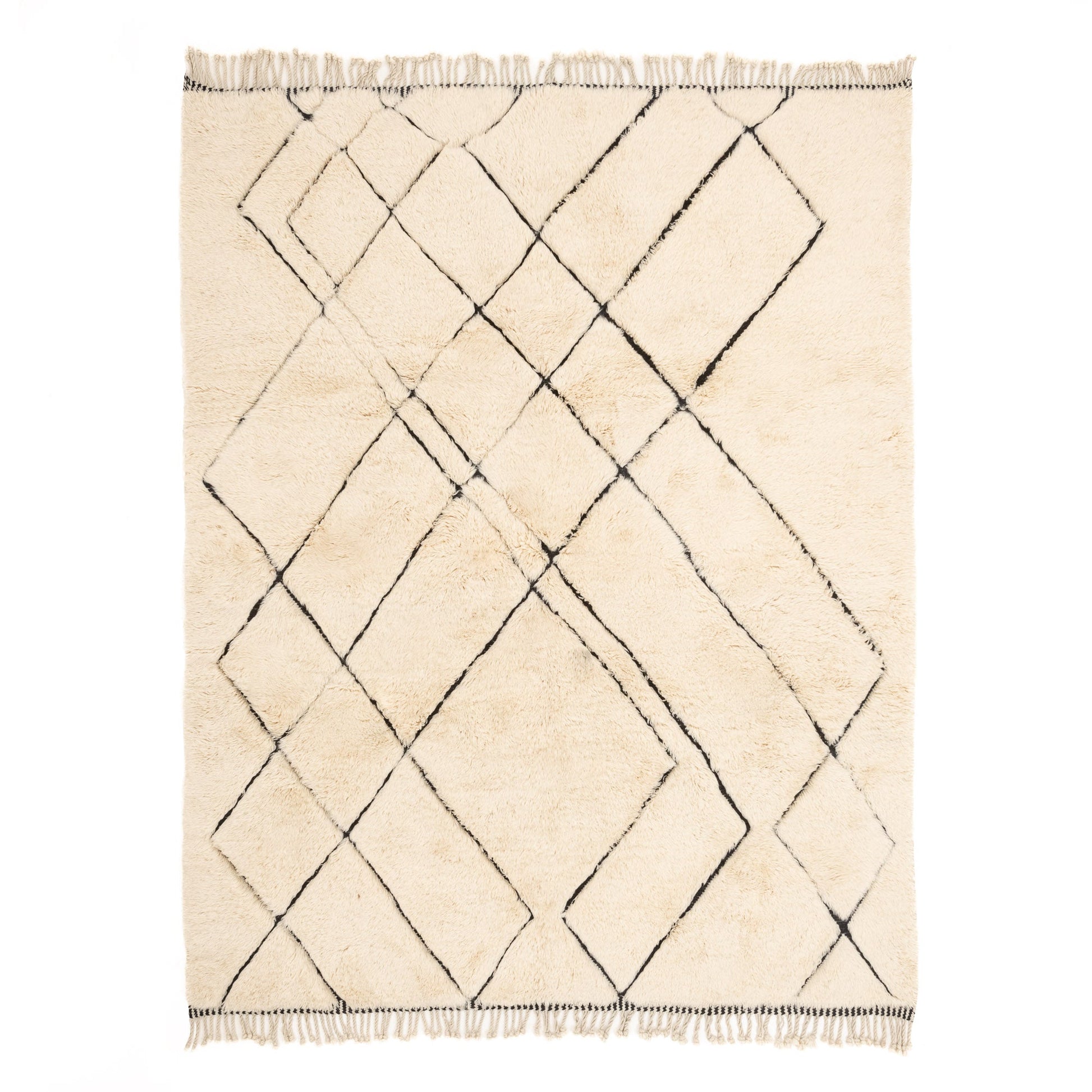 Tangle - Luxury Shag Moroccan Rug - Urbann-Vibe