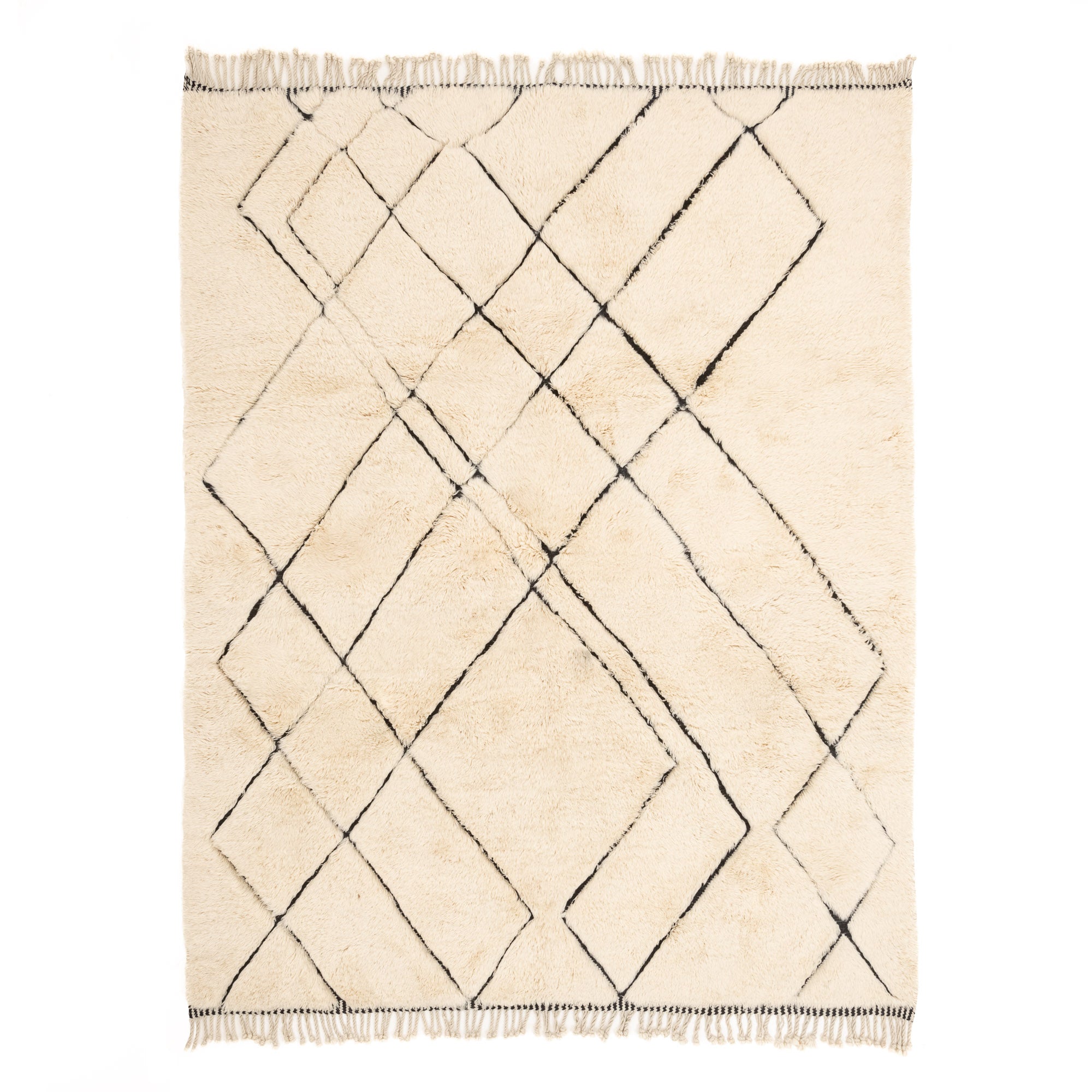 Tangle - Luxury Shag Moroccan Rug - Urbann-Vibe