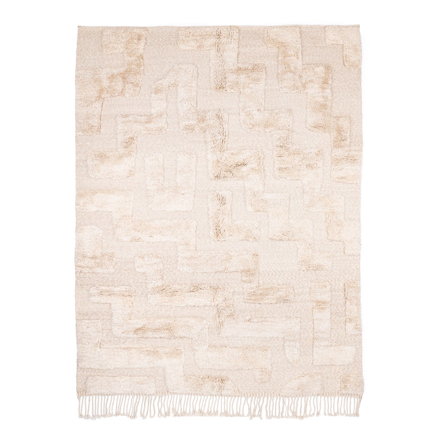 Tahra - Luxury Shag Moroccan Rug - Urbann-Vibe