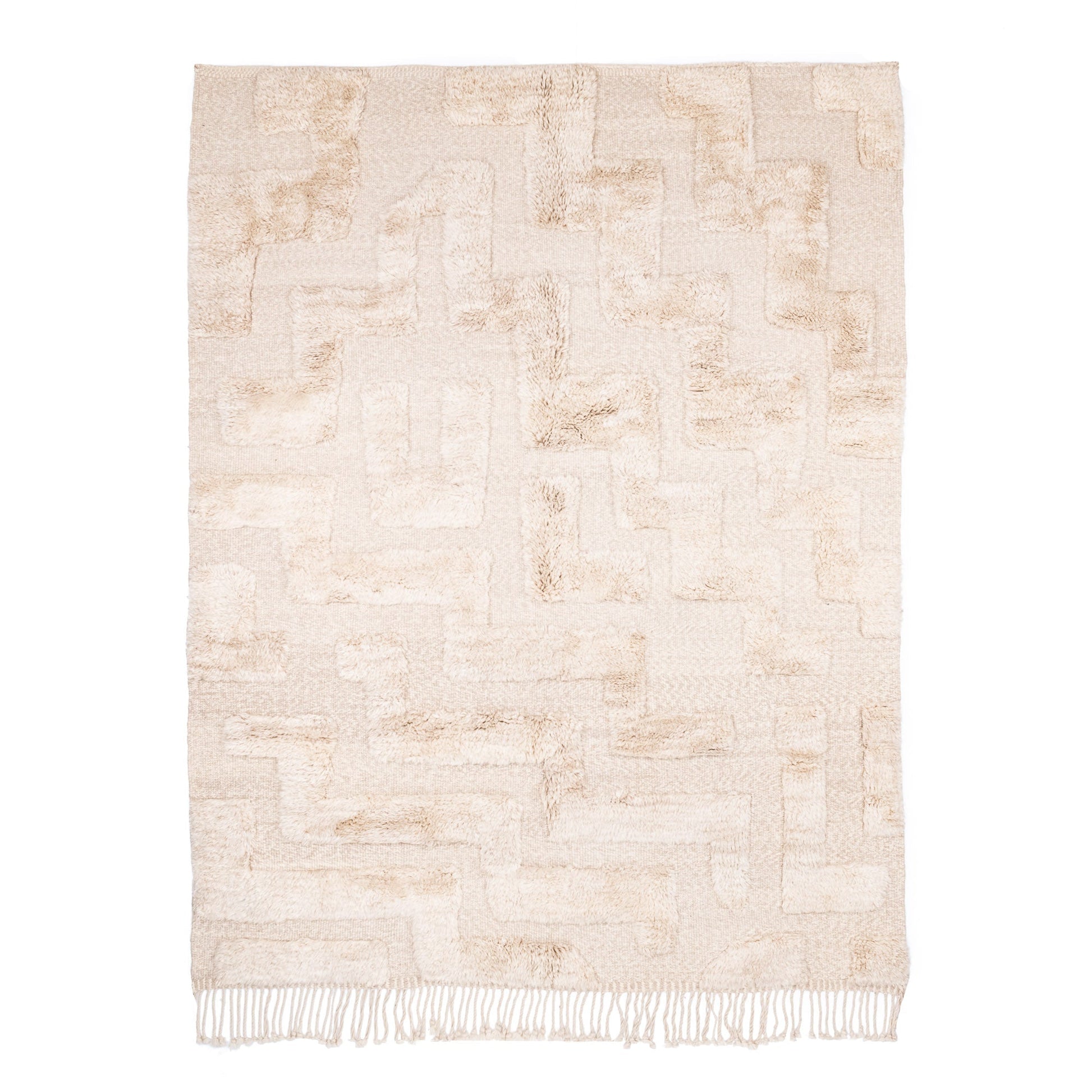 Tahra - Luxury Shag Moroccan Rug - Urbann-Vibe