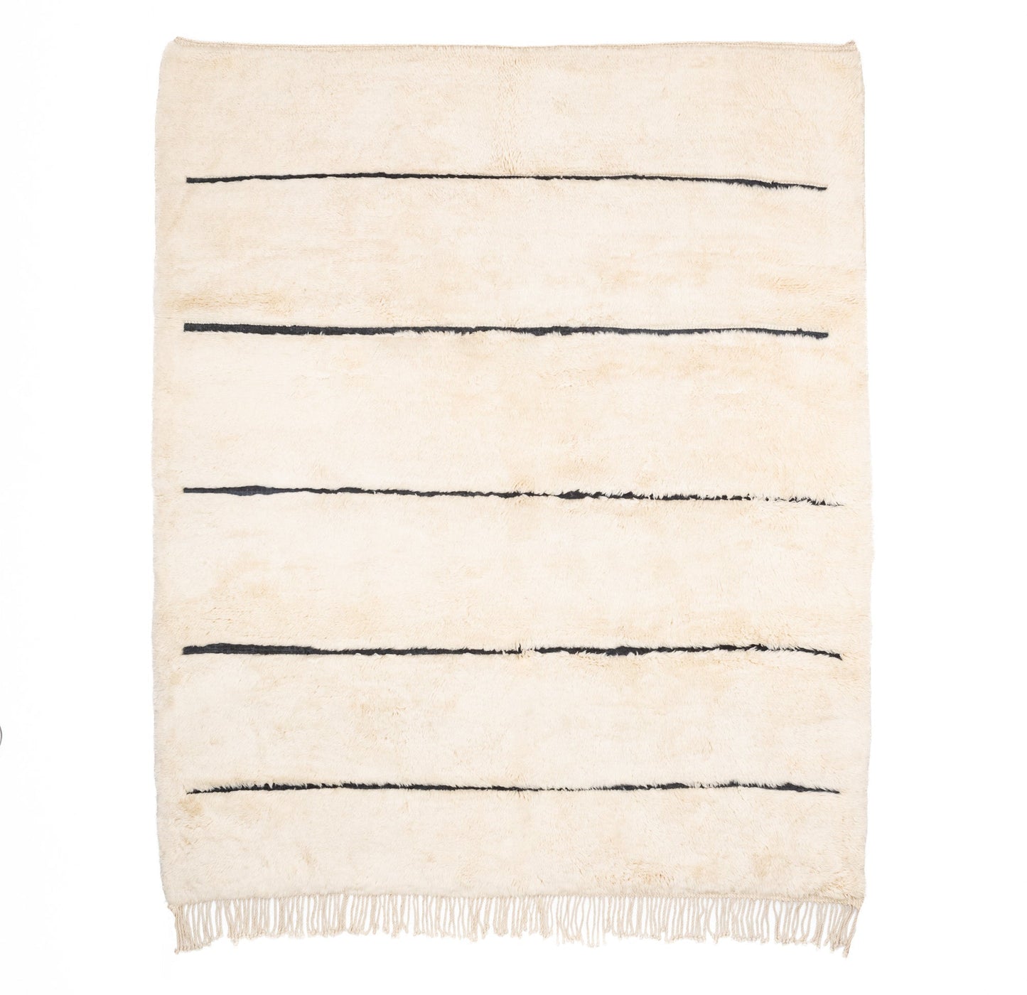 Symetrical Lines - Luxury Shag Moroccan Rug - Urbann-Vibe
