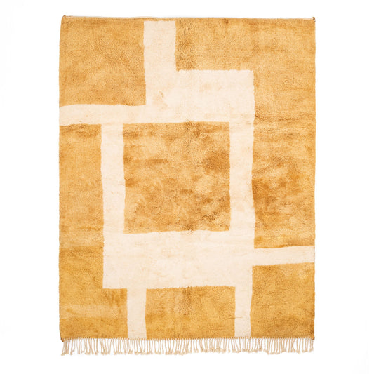 Sunlit Mosaic - luxury beni mrirt rug - Urbann-Vibe