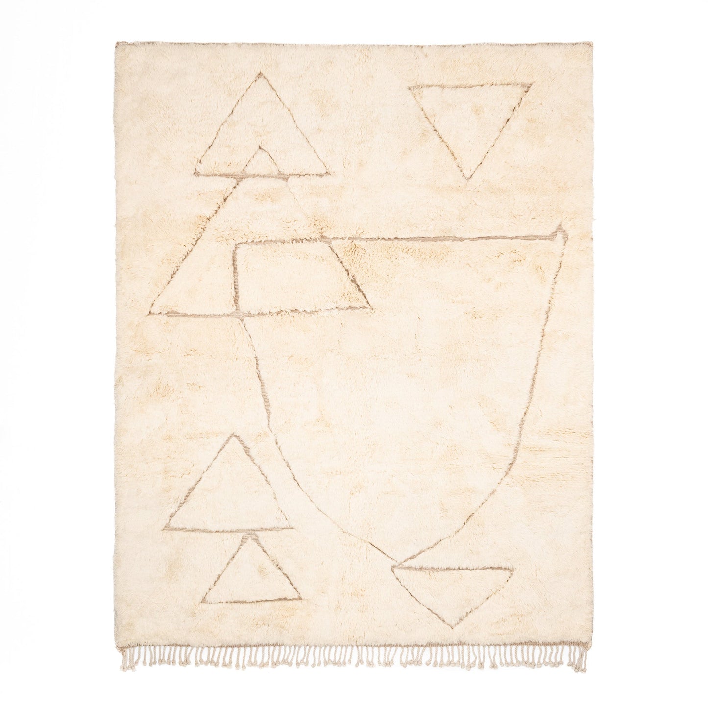 Serenity Peaks - Luxury Shag Moroccan Rug - Urbann-Vibe