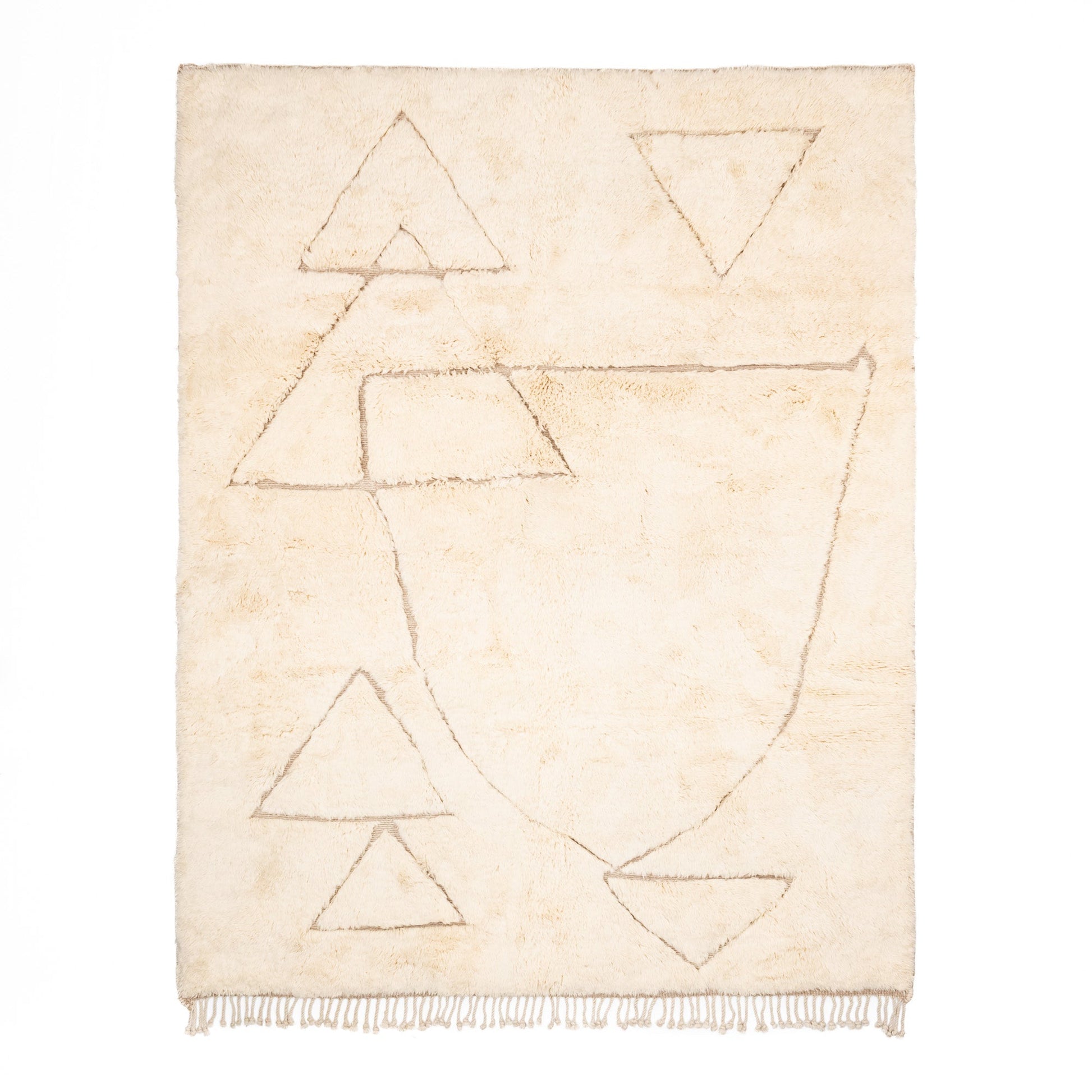 Serenity Peaks - Luxury Shag Moroccan Rug - Urbann-Vibe