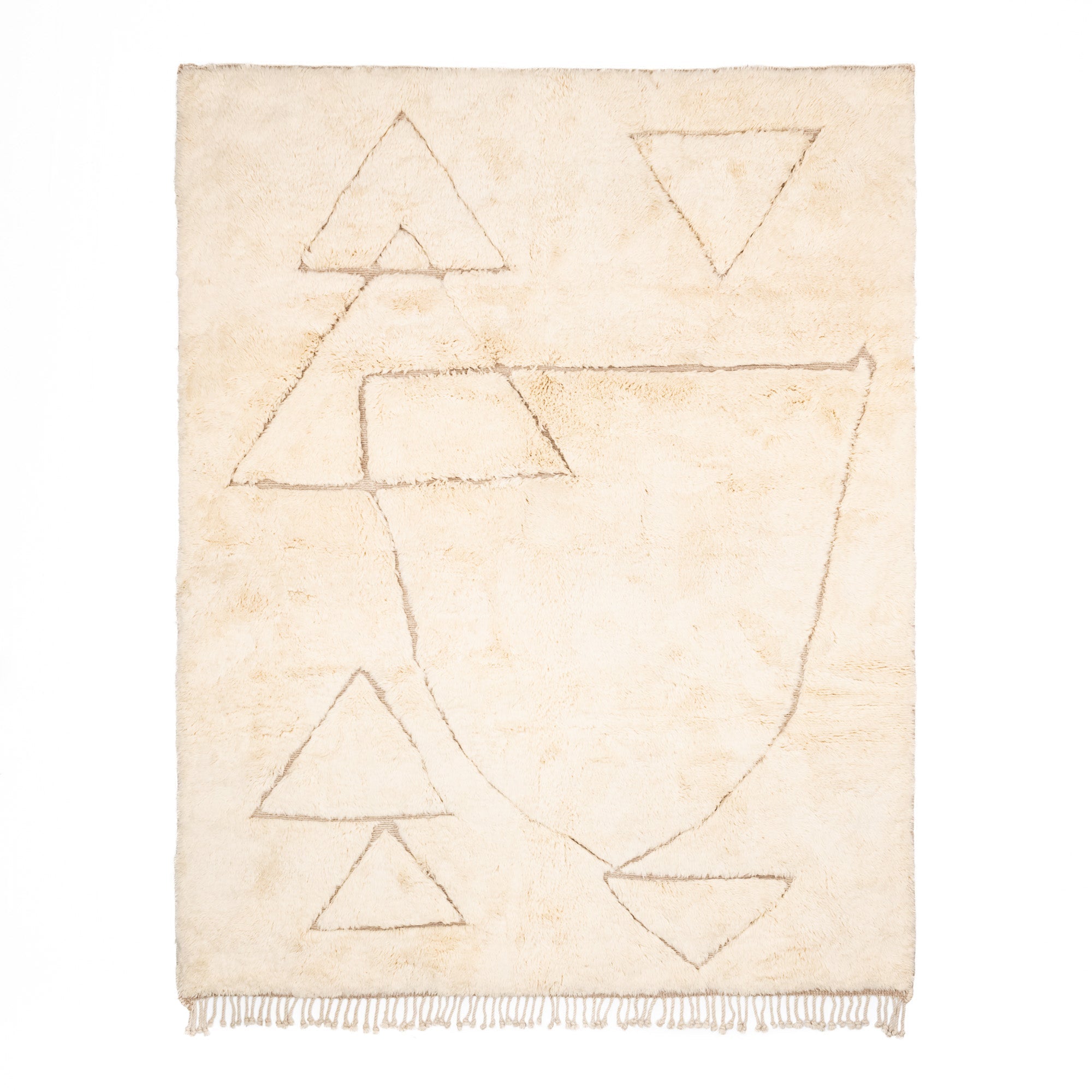 Serenity Peaks - Luxury Shag Moroccan Rug - Urbann-Vibe