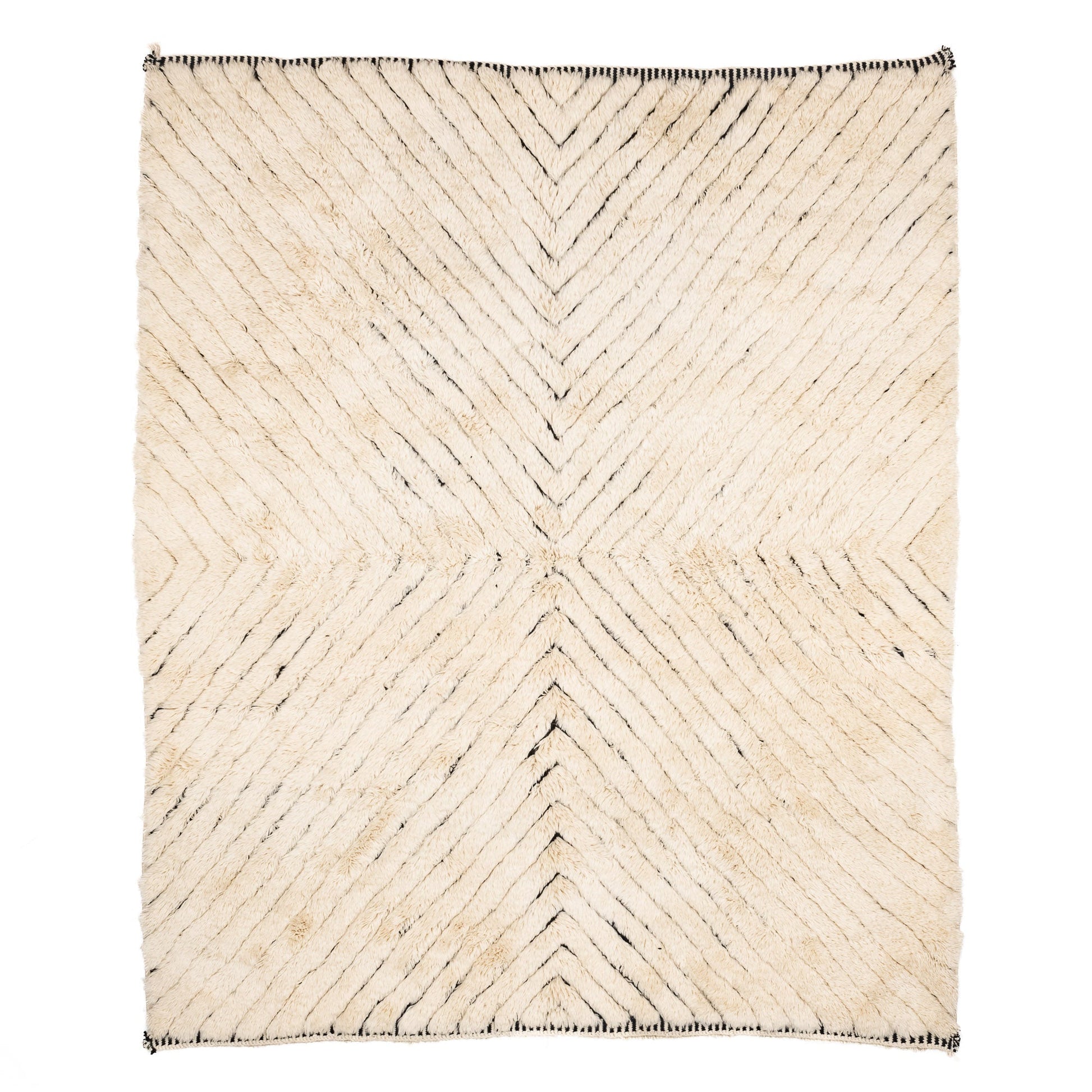 Sanae - Luxury Shag Moroccan Rug - Urbann-Vibe