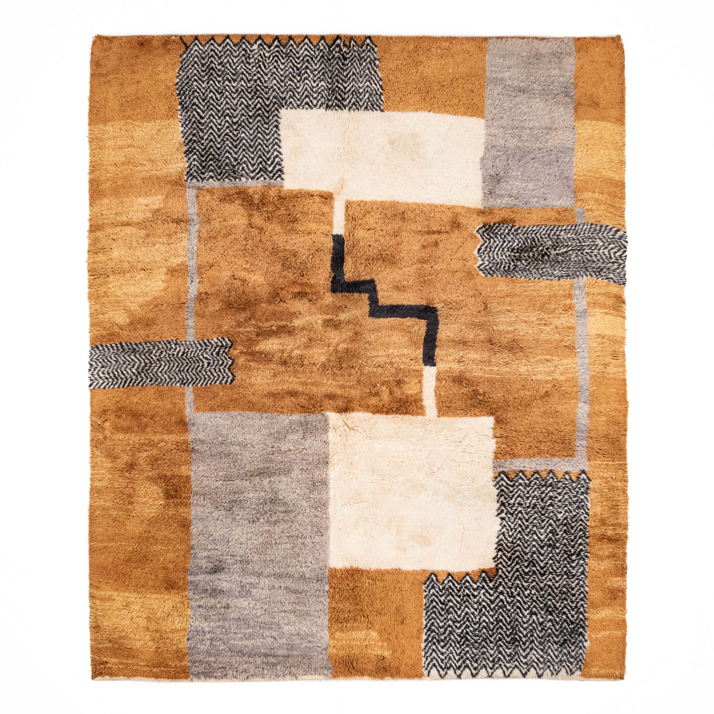Mosaic of Memories - Luxury Shag Moroccan Rug - Urbann-Vibe