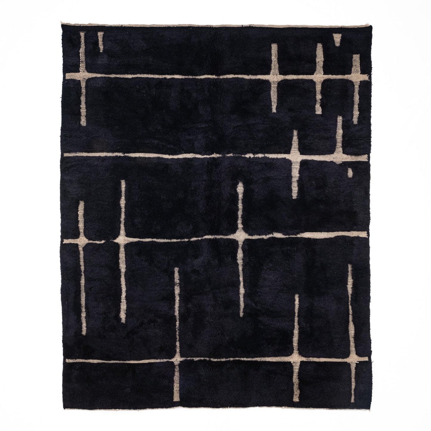 Heart Beat - Luxury Shag Moroccan Rug - Urbann-Vibe
