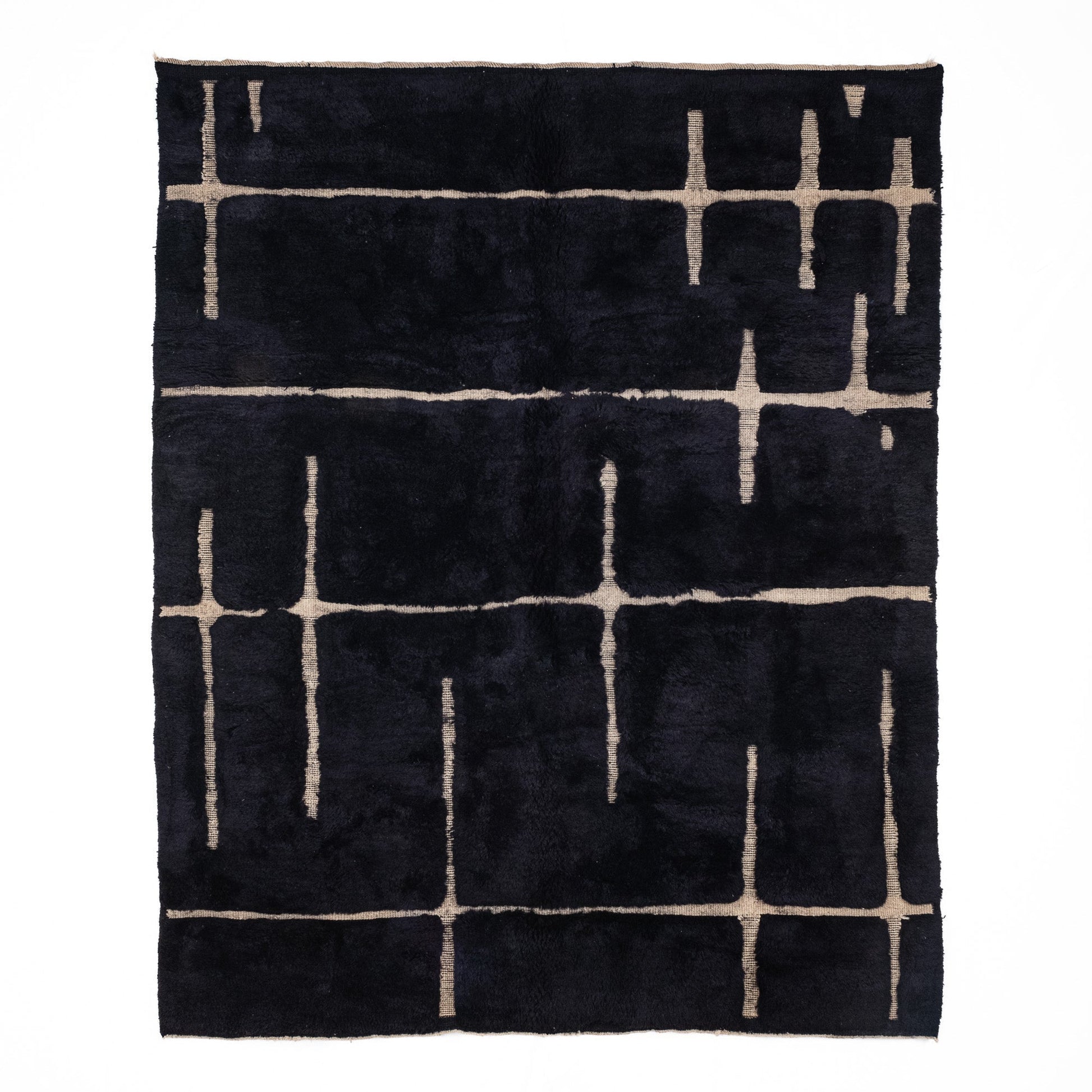 Heart Beat - Luxury Shag Moroccan Rug - Urbann-Vibe