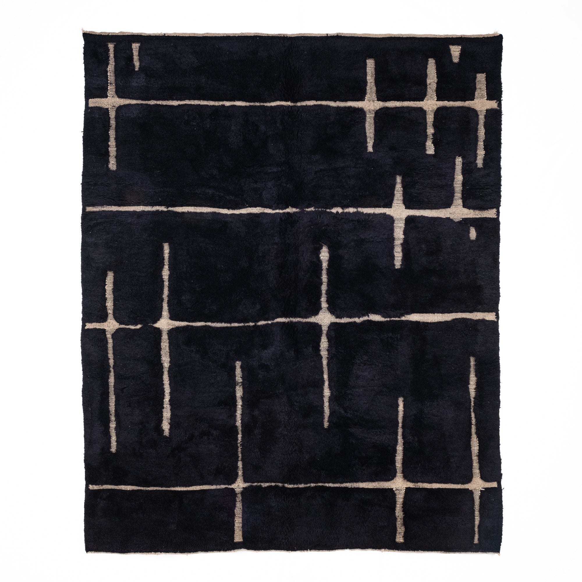 Heart Beat - Luxury Shag Moroccan Rug - Urbann-Vibe