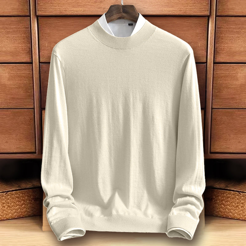 Roberto Russo women's chic knit sweater, cozy wool-poly blend with HeatLock insulation technology