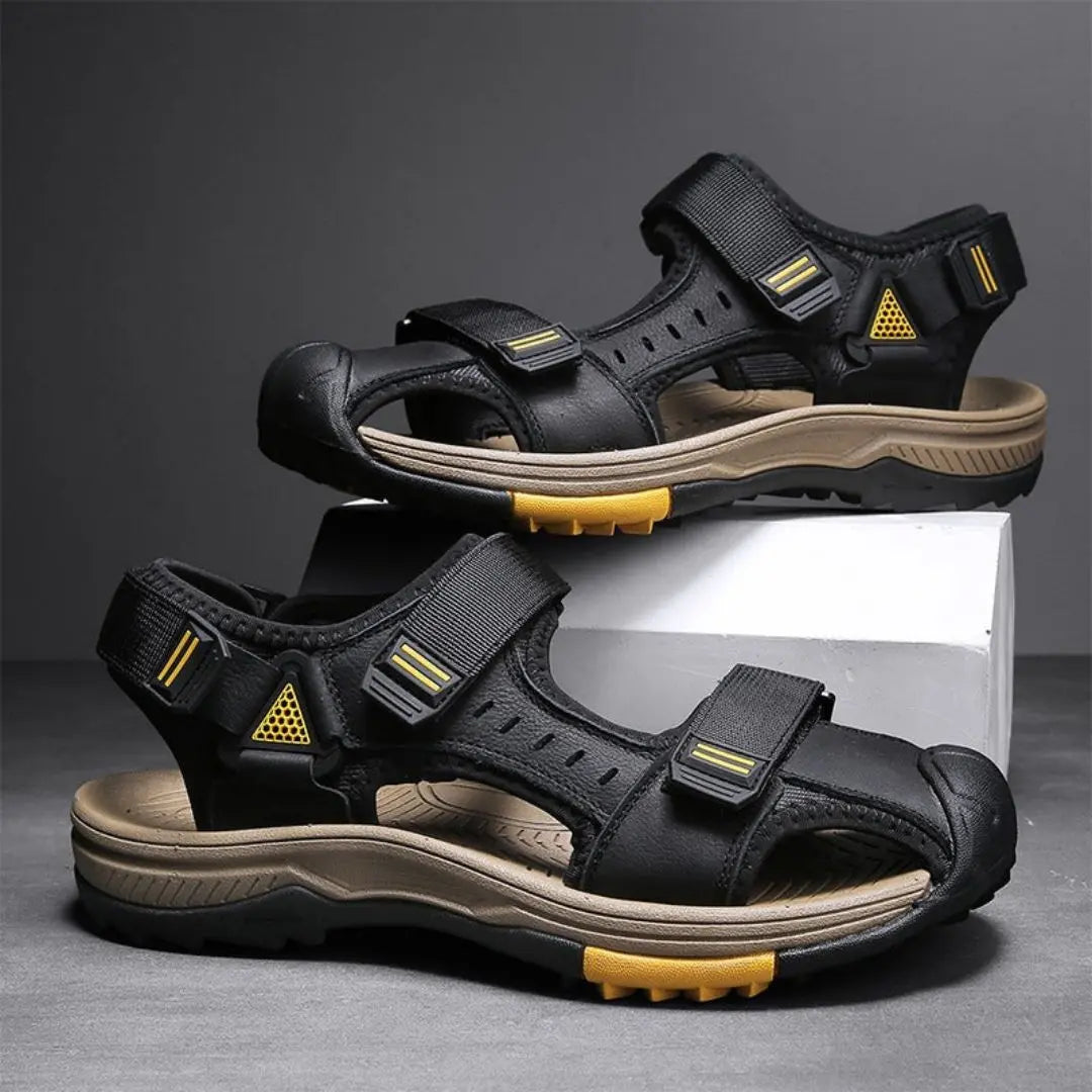 Magnus TrailGuard hiking sandals rugged durable design with reinforced stitching breathable outdoor footwear