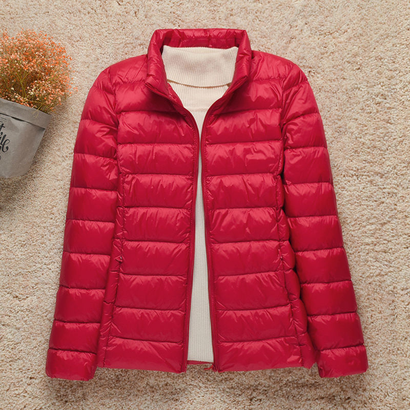 Women's hooded puffer jacket warm lightweight cozy silhouette for outdoor cold-weather adventures