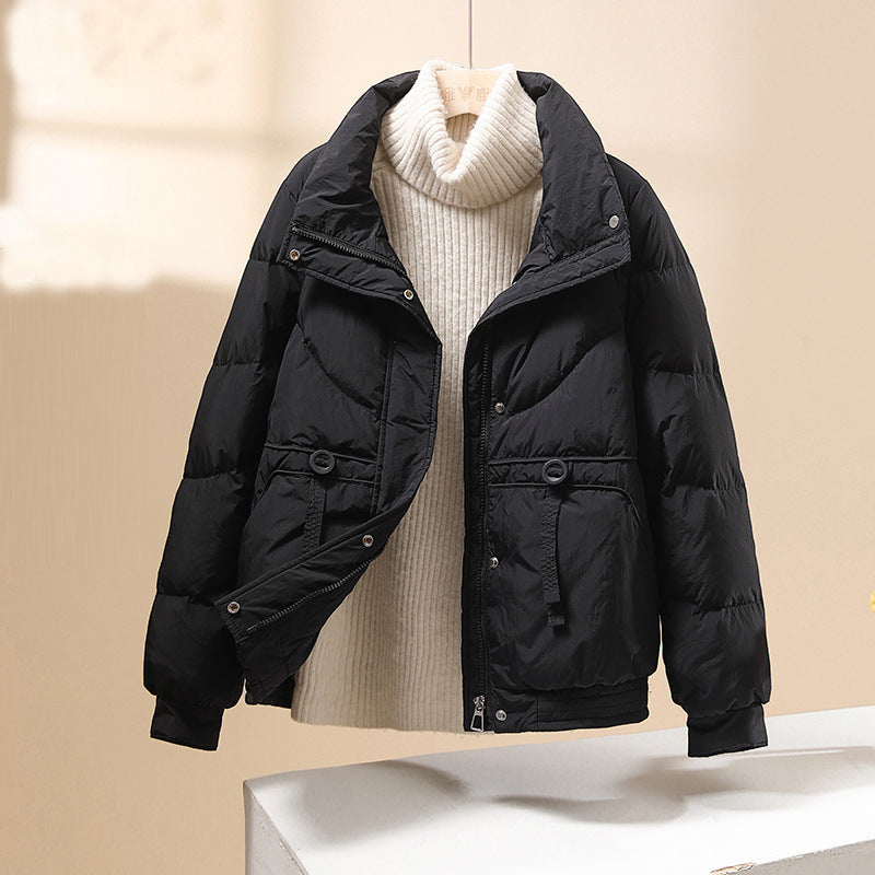 Women's Léa quilted down jacket lightweight minimalist silhouette urban chic winter warmth