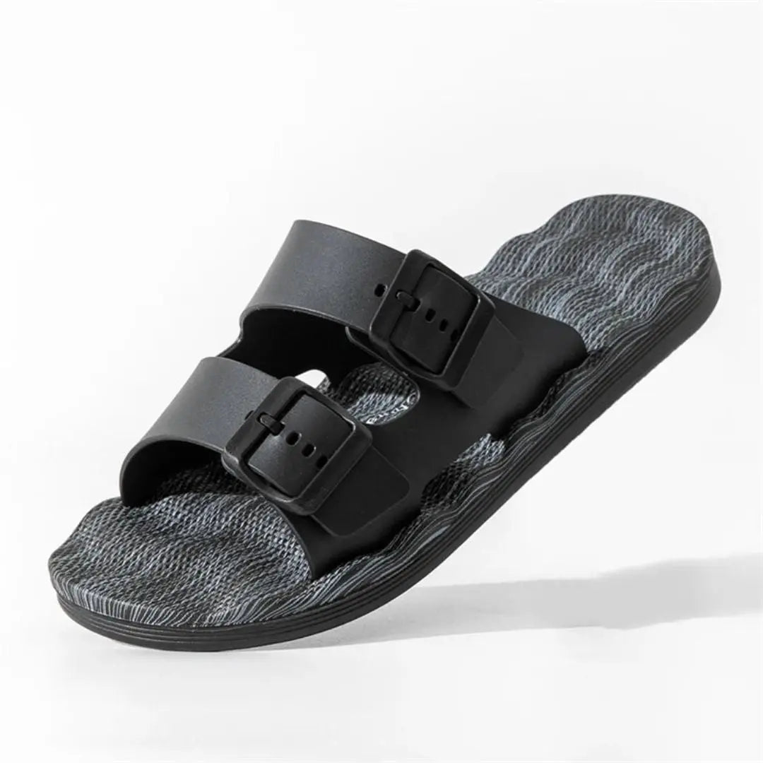 Men's Malcom Coastwalk breathable sandals with adjustable twin straps and cushioned anti-slip sole