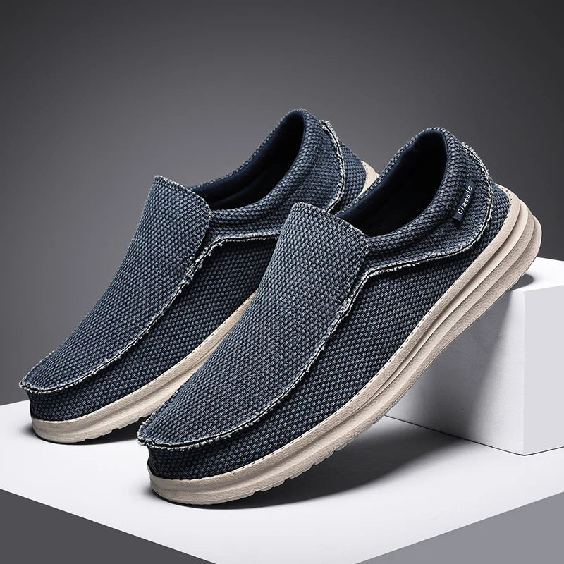 Mateo canvas sneakers lightweight breathable woven upper casual low-top style for modern commuters