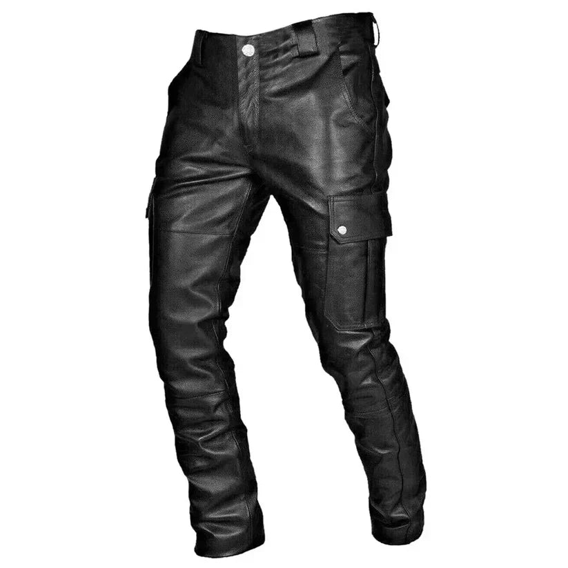 Men's slim fit casual pants classic design everyday versatile trousers with refined tailored appeal