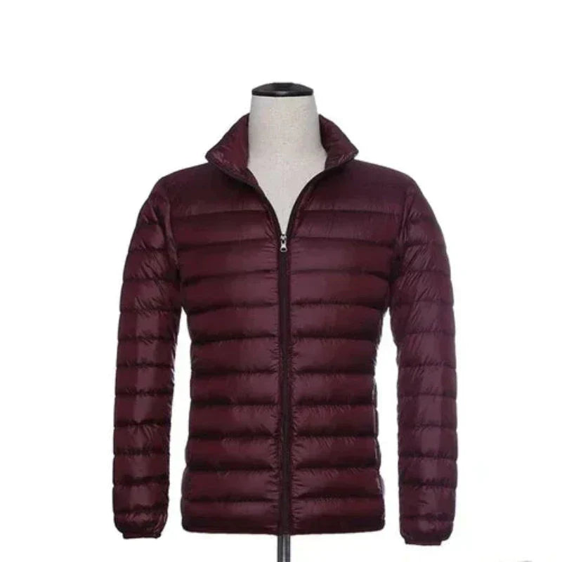 Remi men's ultralight hooded jacket sleek modern fit packable design for everyday outdoor comfort