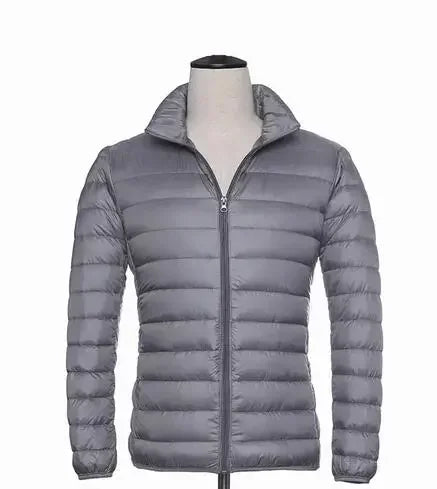 Remi men's ultralight hooded jacket, sleek modern fit, packable design for everyday outdoor comfort