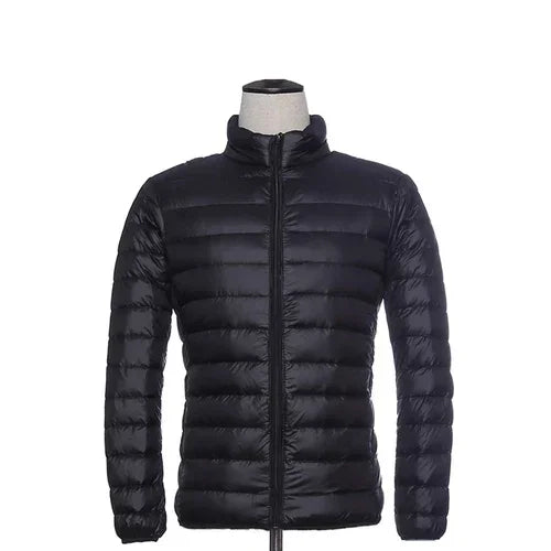 Remi men's ultralight hooded jacket sleek modern fit packable layer for everyday outdoor comfort