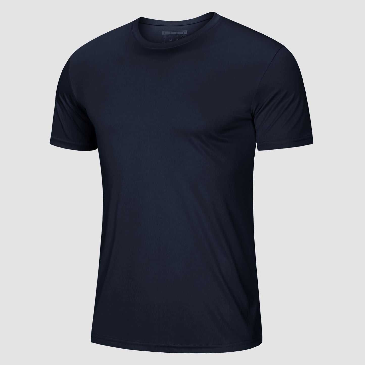 Men's UPF 50+ lightweight athletic tee quick-dry moisture-wicking breathable workout shirt