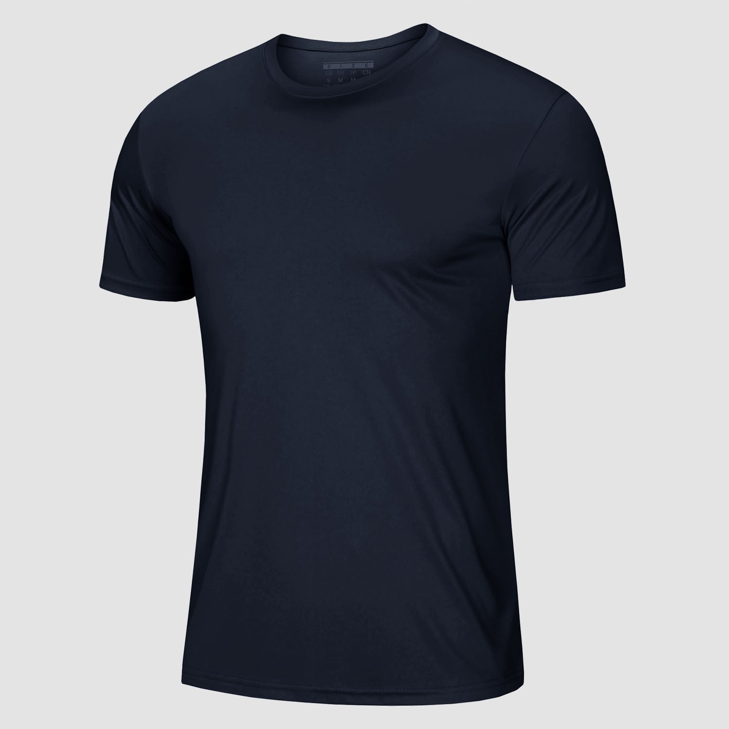 Men's UPF 50+ lightweight athletic tee quick-dry moisture-wicking breathable workout shirt