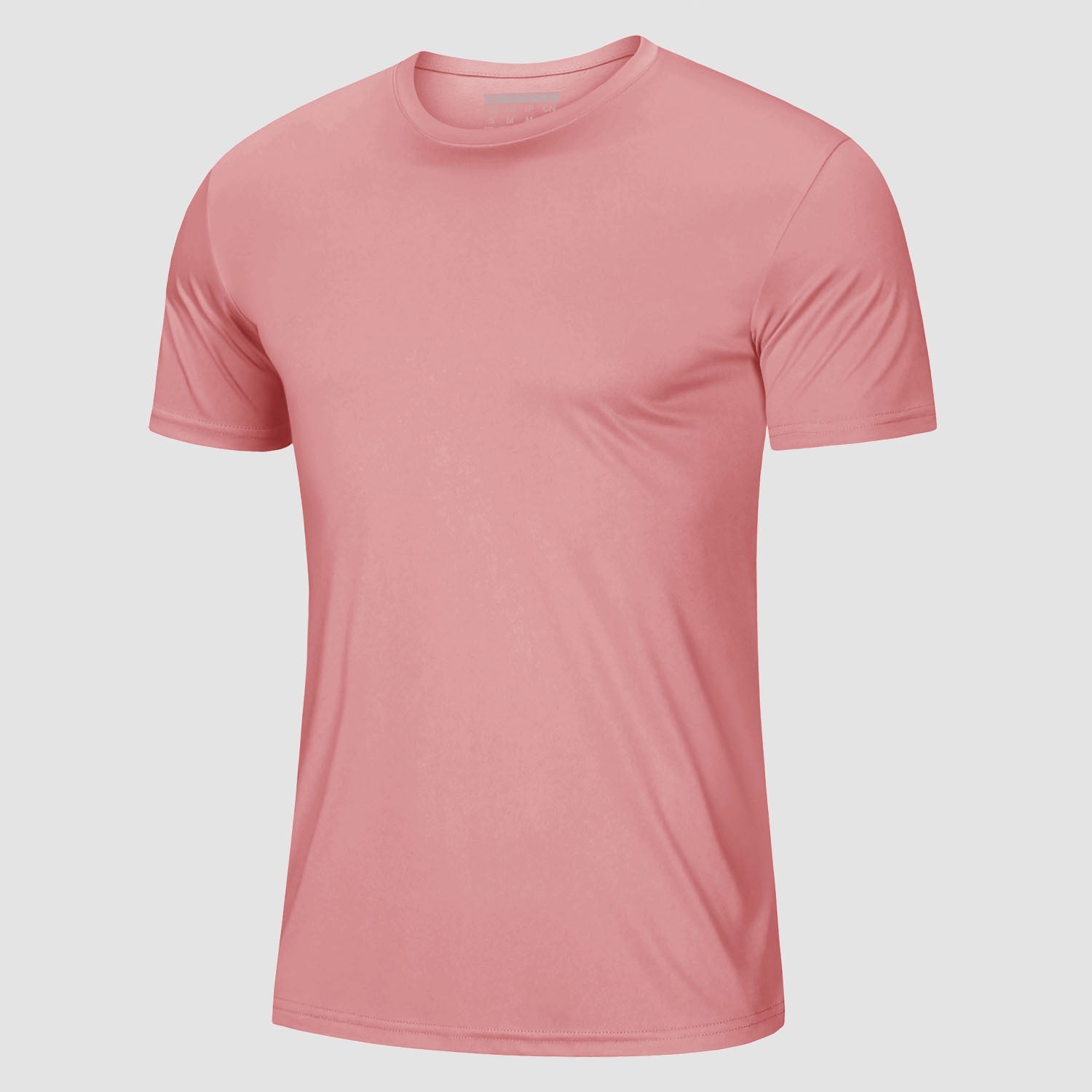 Men's UPF 50+ lightweight athletic tee quick-dry moisture-wicking breathable workout shirt