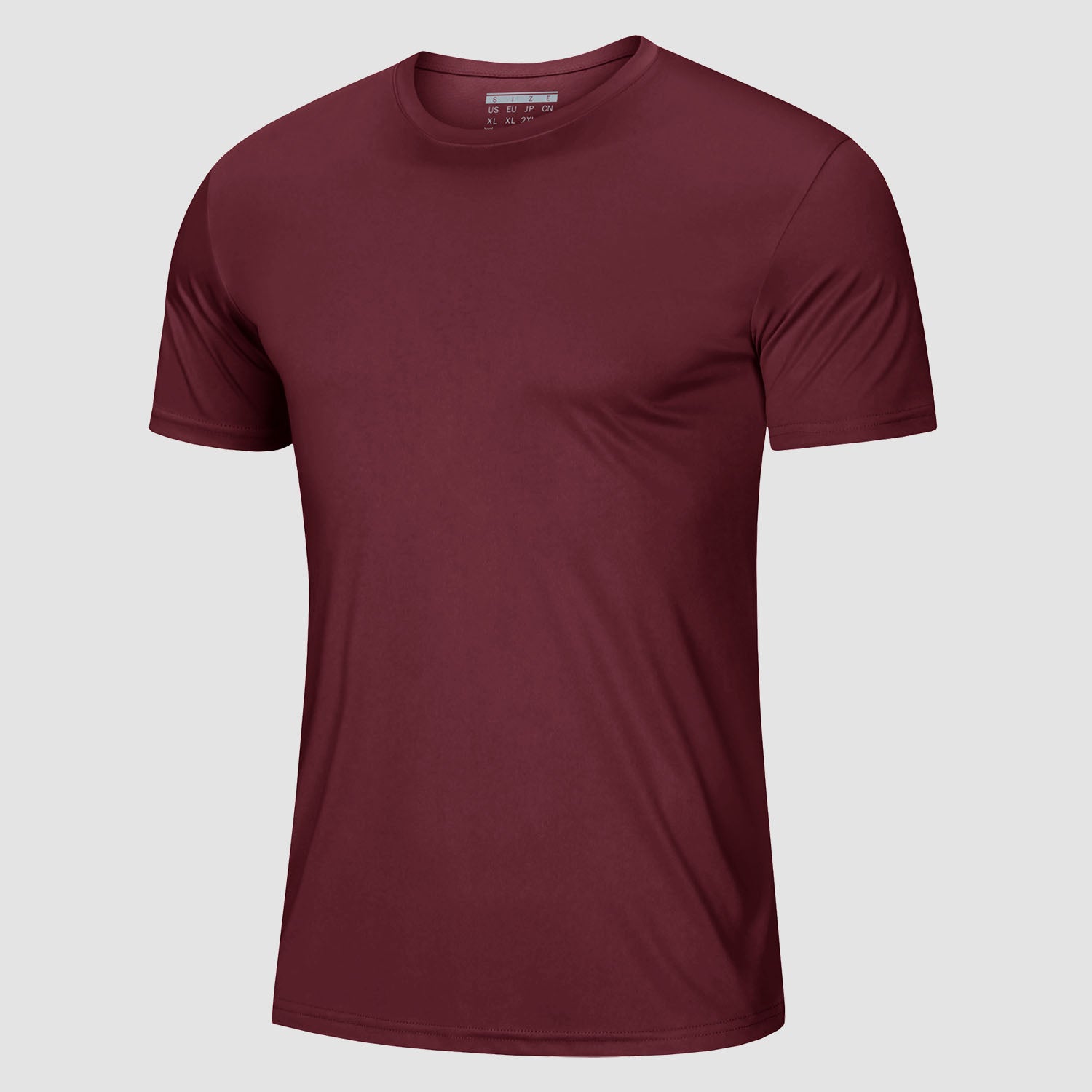 Men's lightweight athletic tee UPF 50+ quick-dry moisture-wicking breathable workout shirt