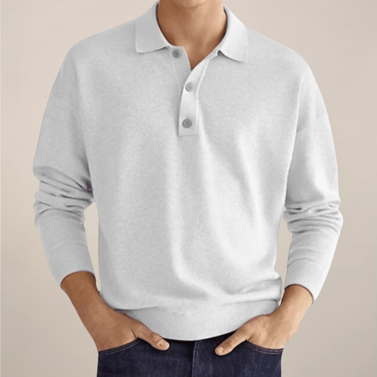 Men's classic piqué polo shirt short sleeve soft-touch breathable fabric everyday comfort fit