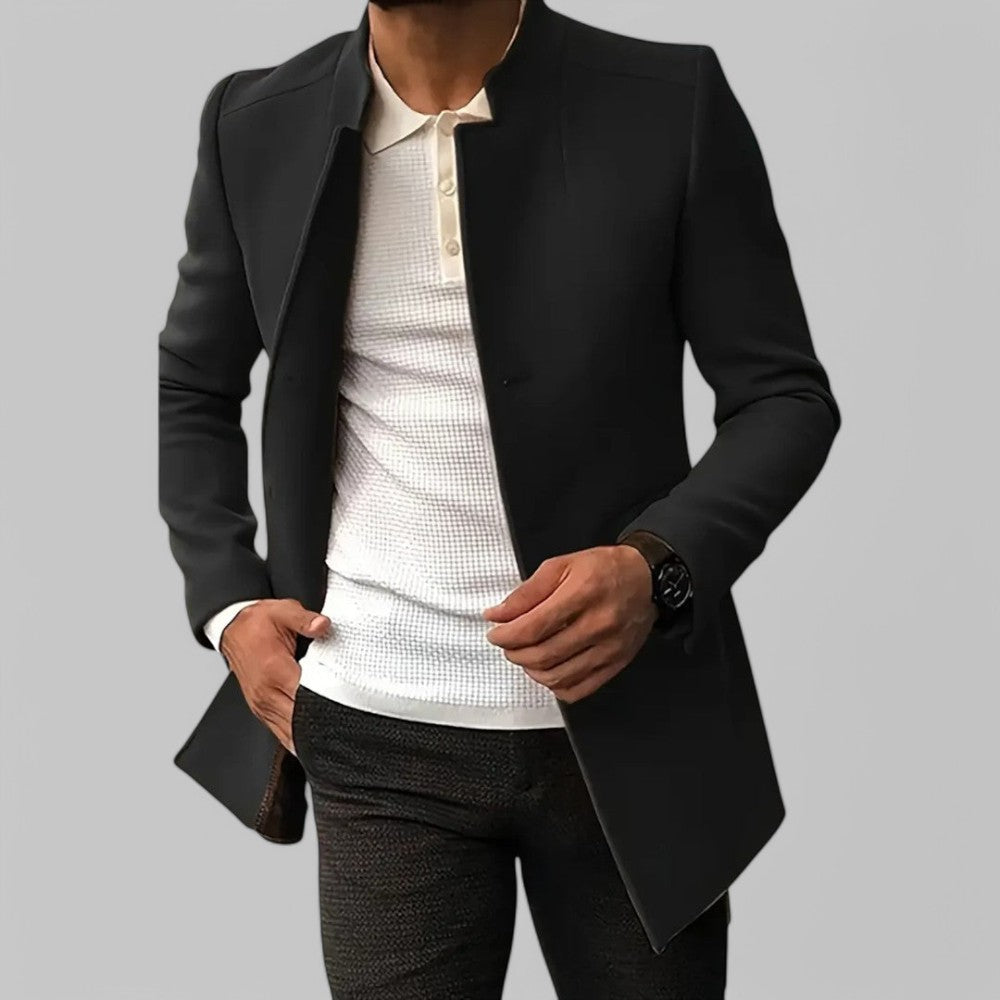Benjamin men's lightweight spring coat casual relaxed fit versatile everyday layering outerwear