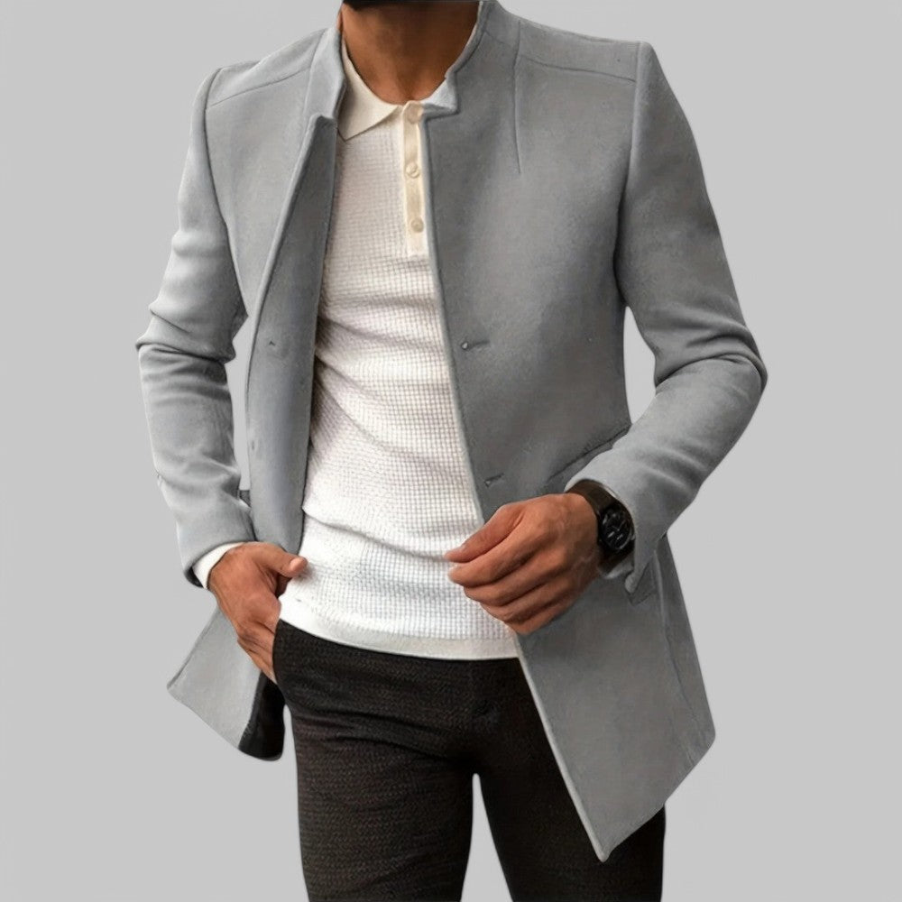 Benjamin men's lightweight spring coat casual relaxed fit versatile everyday layering outerwear