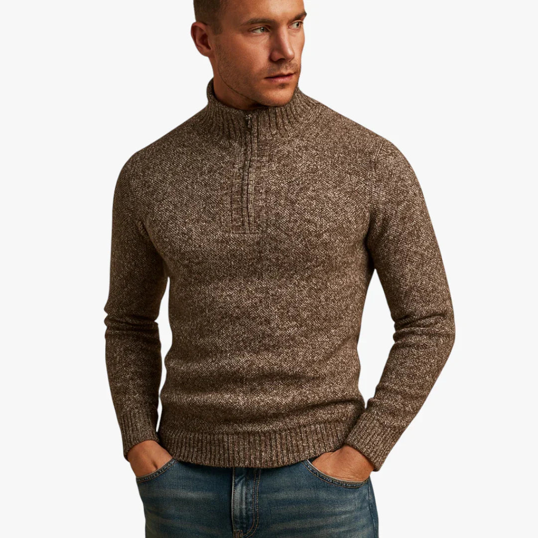 Jonathan men's lightweight breathable knit sweater, soft classic silhouette for effortless layering