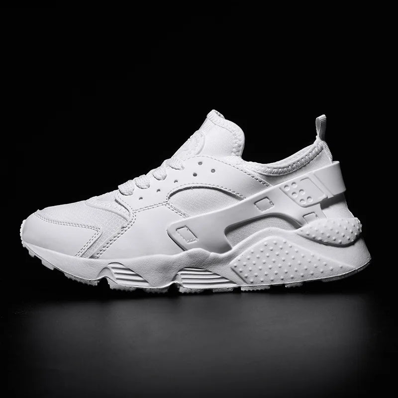 Miltor men's gray rugged mesh sneakers cushioned sole bold military-inspired streetwear style