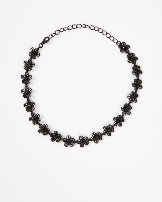 Kelis Floral Choker - Urbann-Vibe