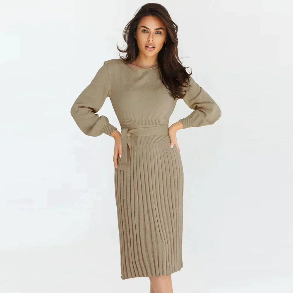 Women's Laura soft knit dress classic cut flattering silhouette everyday comfort versatile style