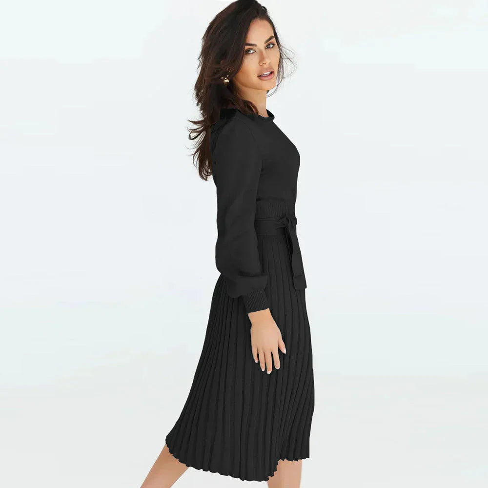 Women's Laura soft knit dress classic cut flattering silhouette everyday comfort versatile style