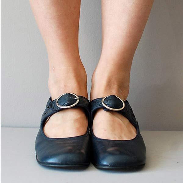 Jolien tan leather slip-on sandals with contoured ergonomic footbed for all-day support