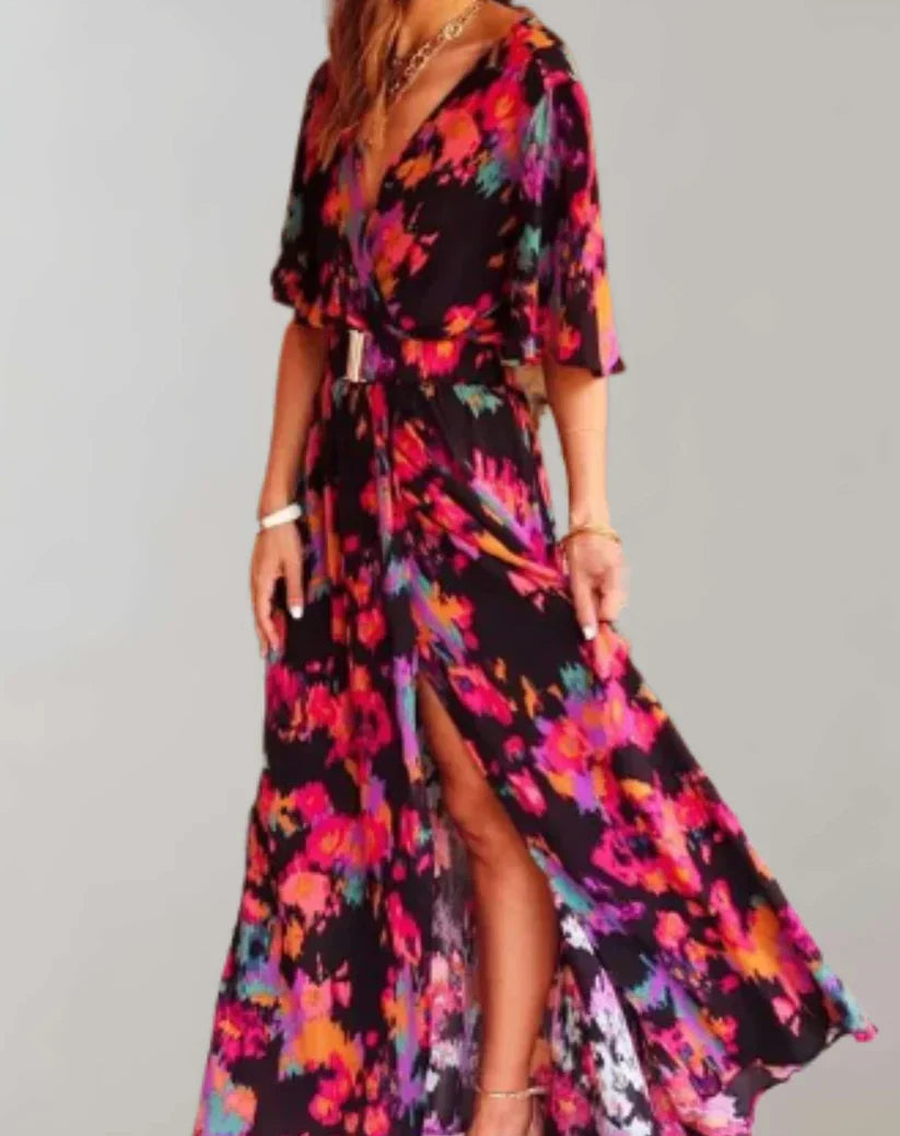 Michelle long casual dress women relaxed fit soft fabric everyday comfort chic elegant silhouette