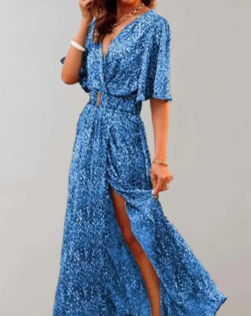 Michelle long casual dress women relaxed fit soft fabric everyday chic comfortable elegant silhouette
