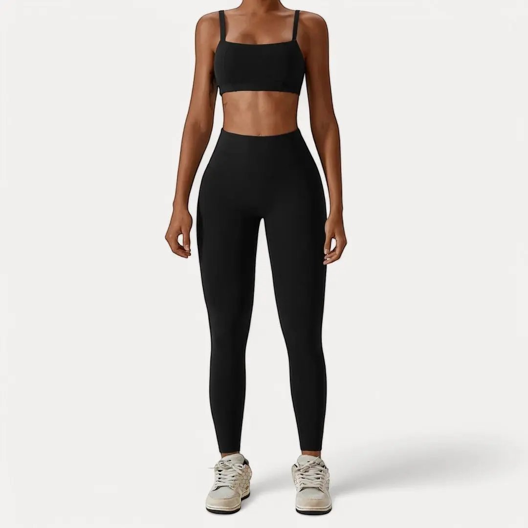 Women's seamless high-waist butt lift yoga leggings ultra-fit squat proof breathable activewear