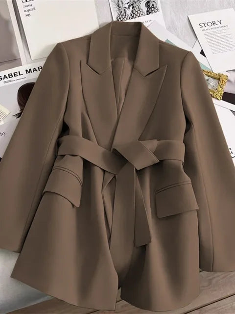 Lola women's blazer elegant fit clean lines chic silhouette professional office formal wear
