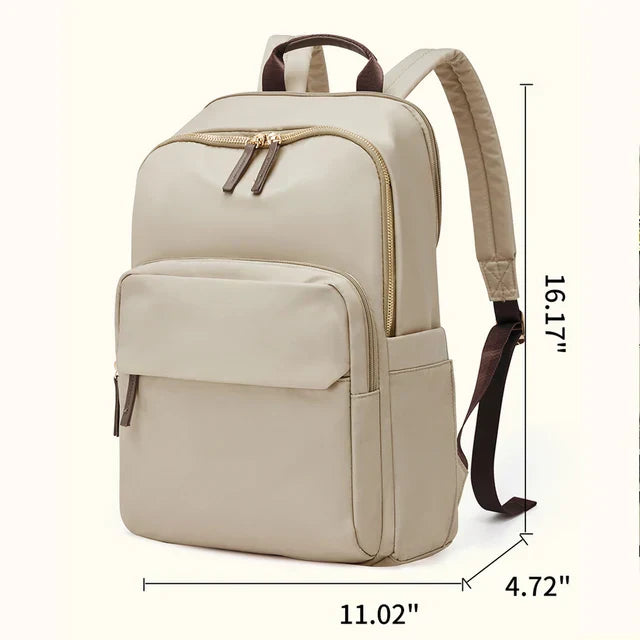 VenturePack travel backpack 20-35L water-resistant durable expandable design with multiple compartments