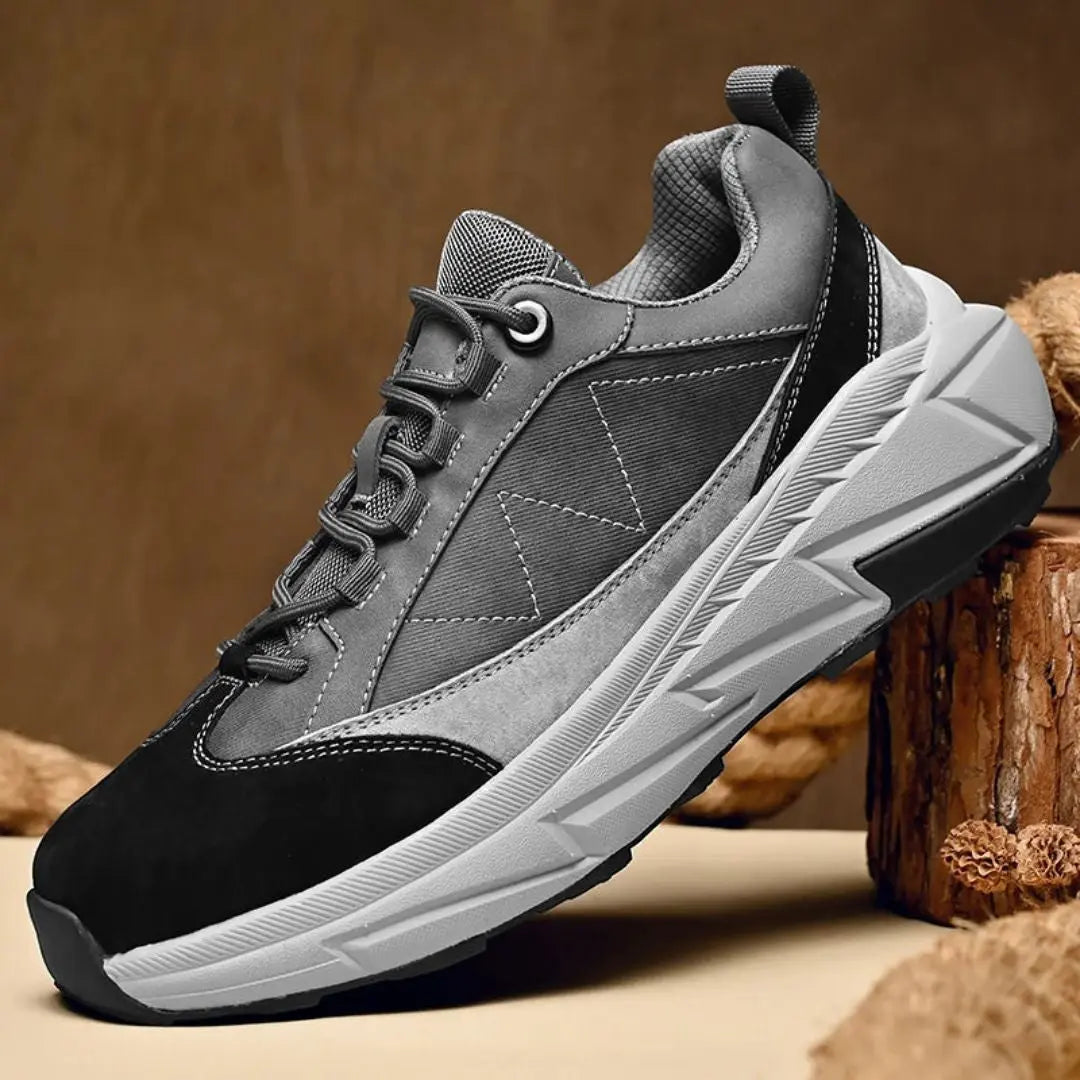 Noah rugged trail sneakers canvas leather suede upper ultra-cushioned insoles durable outdoor comfort
